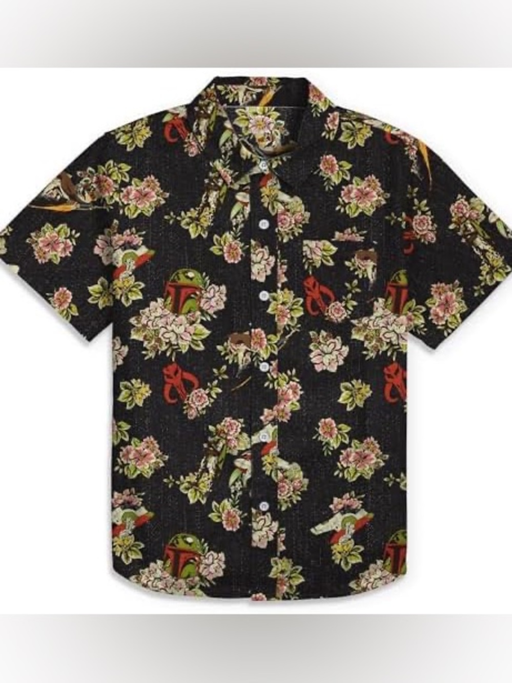 Star Wars Boba Fet Aloha shirt — men’s medium